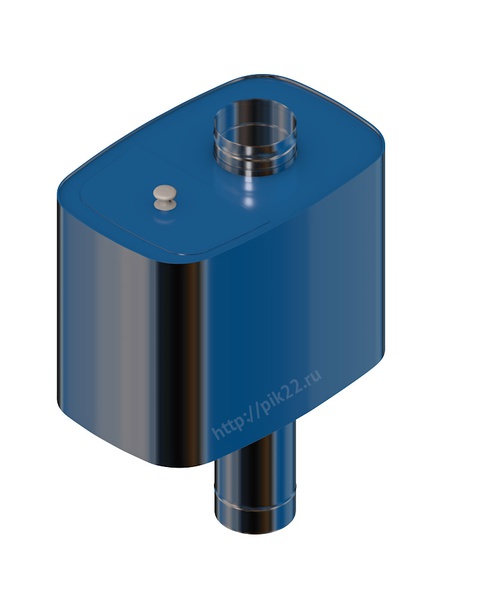 Бак 50 л на трубу нержавейка - купить в 